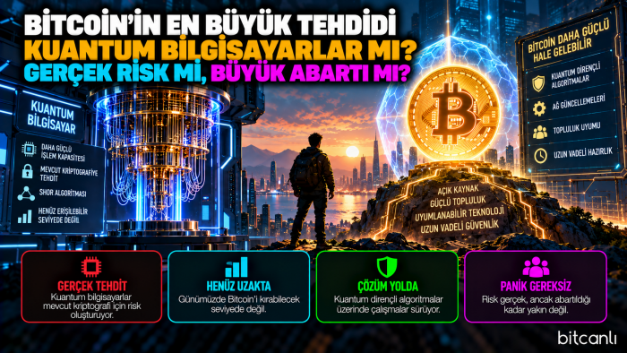 Bitcoin'in En Büyük Tehdidi Kuantum Bilgisayarlar mı? Gerçek Risk mi, Büyük Abartı mı?
